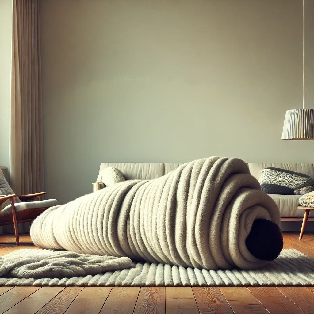 Menschliche Sushi-Rolle