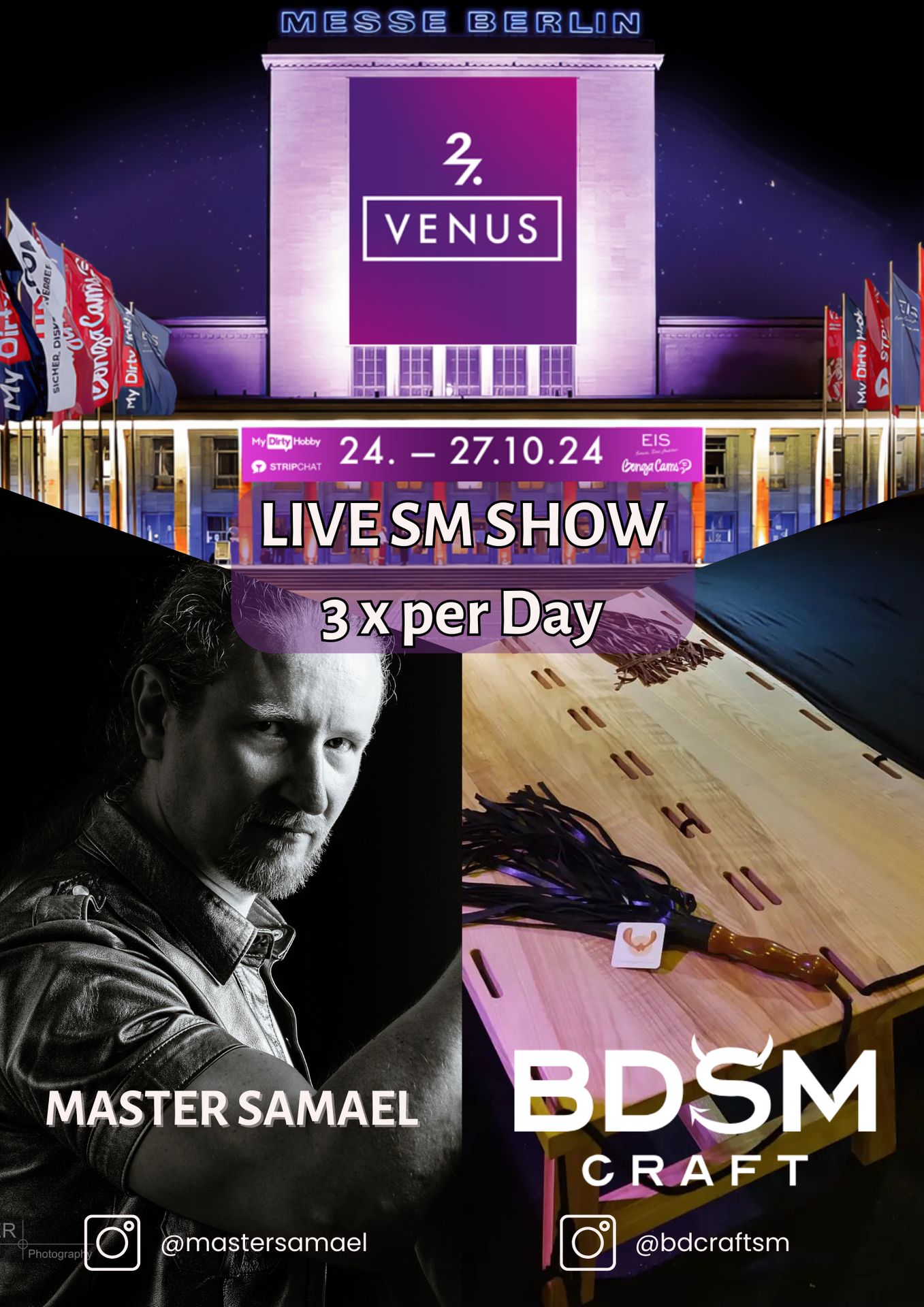 BDSM Craft x Master Samael at Venus Berlin