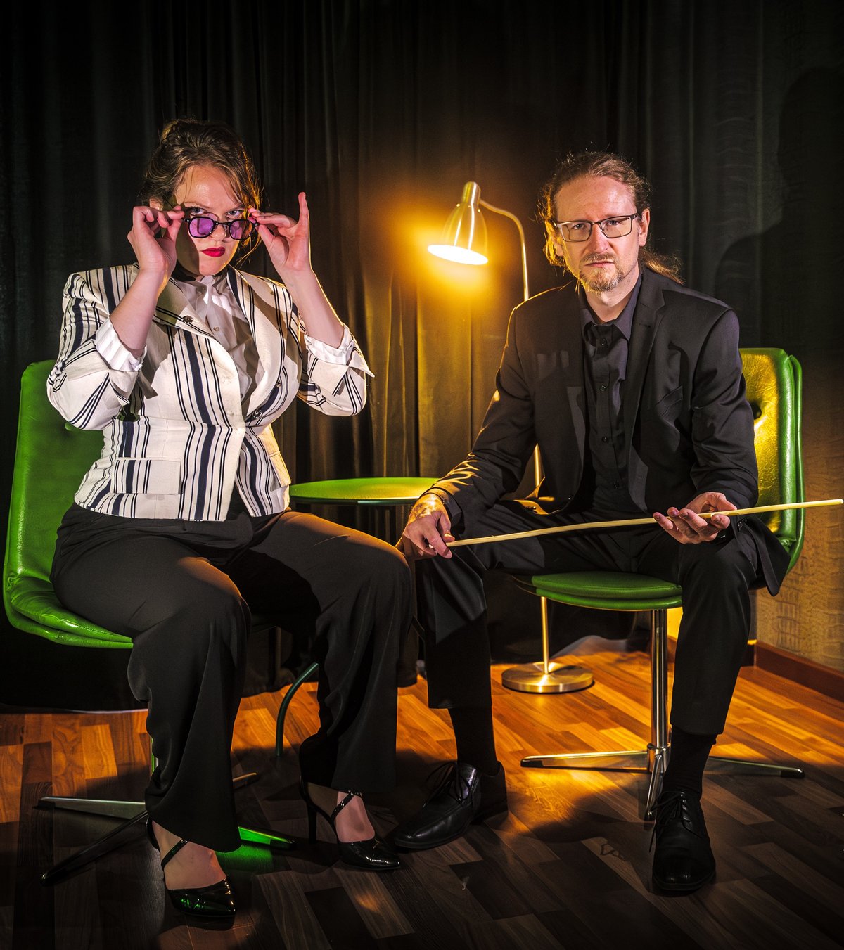 Two Dominants working in coordination at Studio ATRIUM