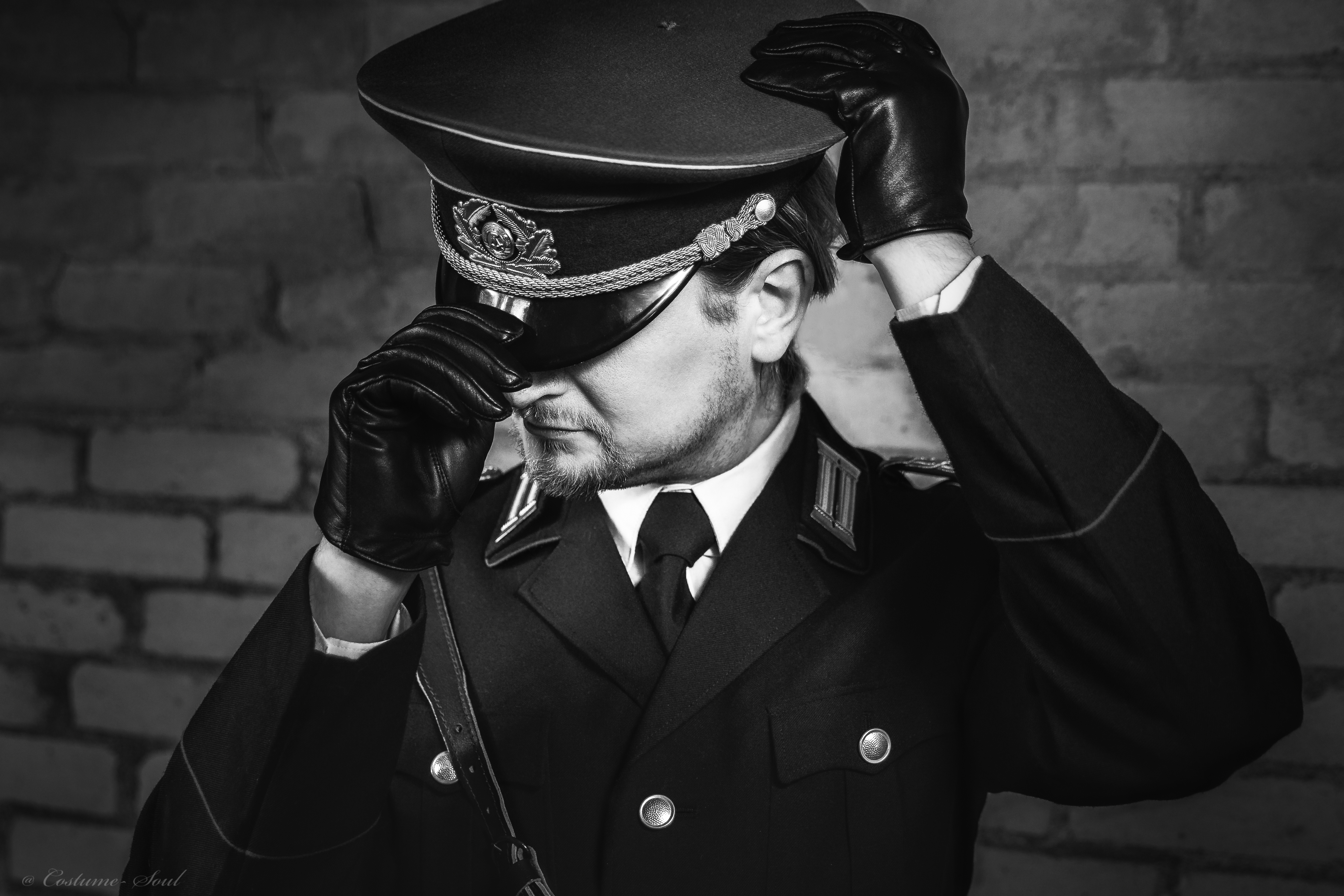 Master Samael in military uniform