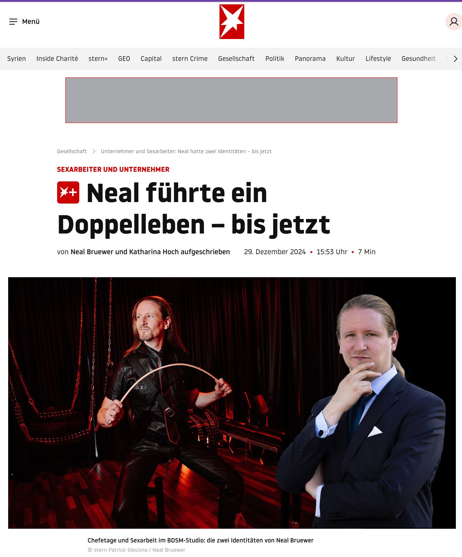 Stern Online - Master Samael Artikel