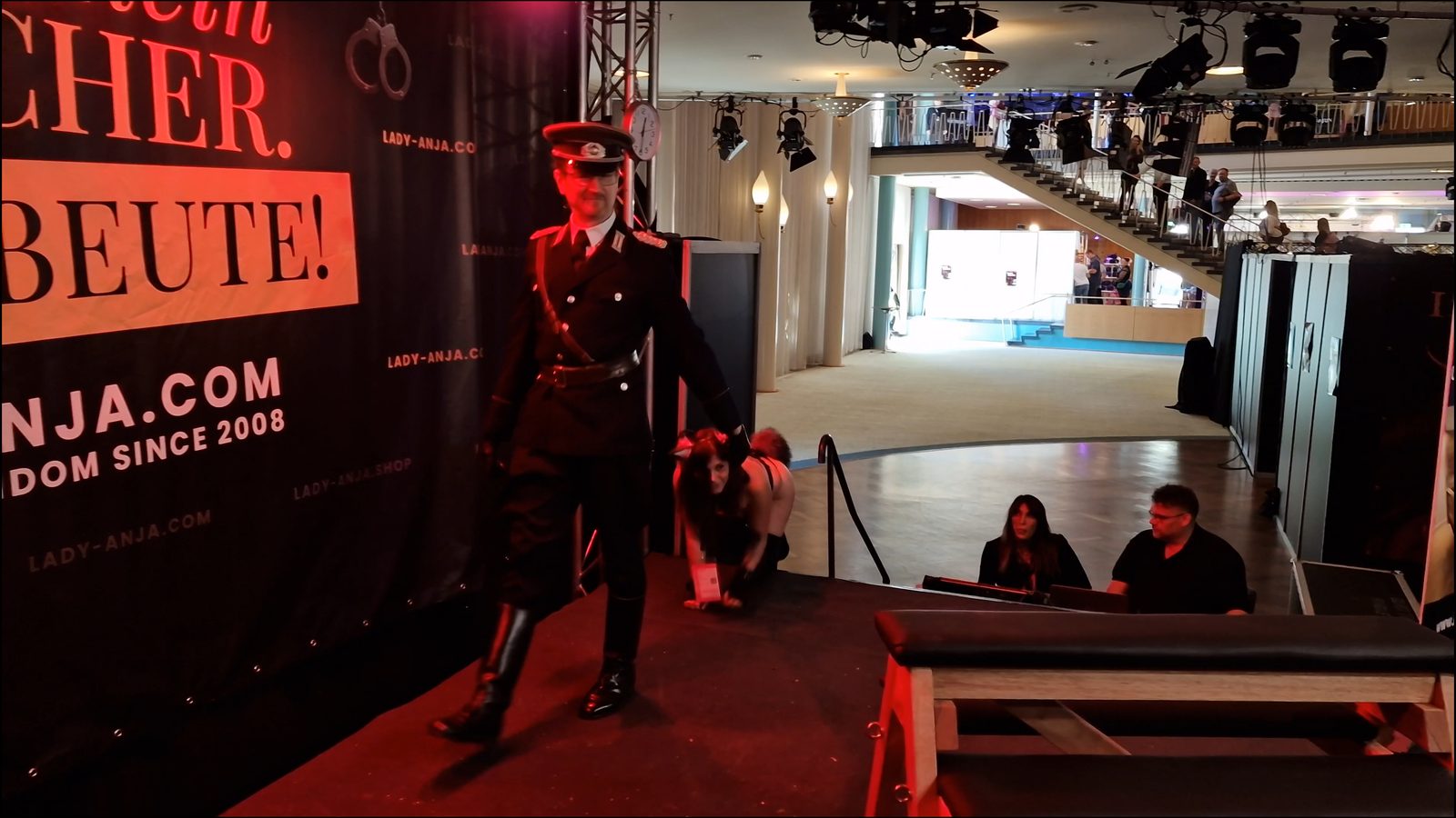 Master Samael on stage at Venus Berlin 2025