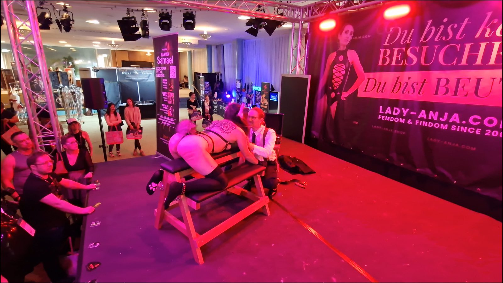 Stage performance at Venus Berlin 2025